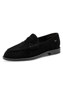 Tamaris Damen Leder Slipper 1-24251-47-001 Frauen Schuhe Schwarz