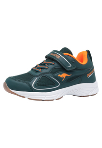 KangaROOS Kinder K-Ni Roug EV Sneaker 10414 000 8200 Green/Orange
