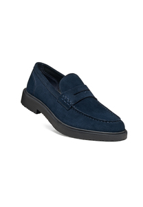 Geox MASSIMIANO Herren Leder Mokassin U66H9A 00022 C4002 Schuh dunkelblau