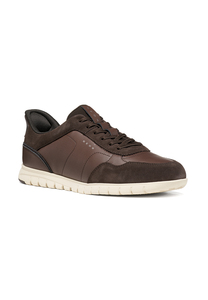 Geox FLEXTRIDEZERO PLUS Herren Leder Sneaker U66NEA 0BC22 C6005 Fast-in 