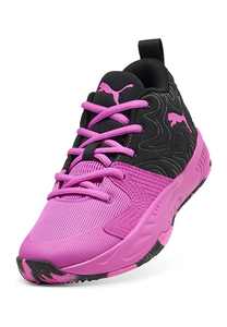 Puma Unisex Court Pro 3 Mid Basketballschuhe 313830-05  Black-Electric Orchid