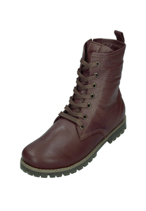 Andrea Conti Damen Leder Schn�rstiefelette Wechselfu�bett 03428472072 Umbra 