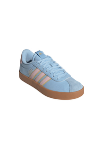 Adidas VL COURT 3.0 Damen Sneaker Schuhe Leder Schn�rschuhe KI2100 Sky/Pink