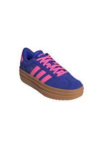 Adidas Damen VL COURT BOLD Plateau Sneaker Frauen Schuh KH9462 Blue/Pink