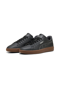 Puma Herren Smash 3.0 Crafted Leather Sneaker Black -Moddy-Gray