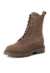 Tamaris Damen Stiefel Boots Lederstiefelette 1-25276-41-341 Frauen Beige