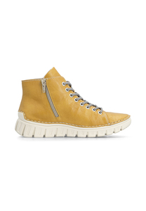 Rieker Damen 57501 68 Schnuerstiefel Yellow