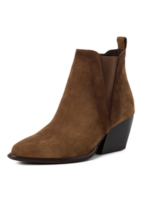 Tamaris Damen Leder Chelsea Boot 1-25303-47-300 Stiefelette braun 
