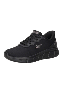 Skechers Damen BOBS Sport B Flex Flex Lucy Slip Ins Sneaker Black