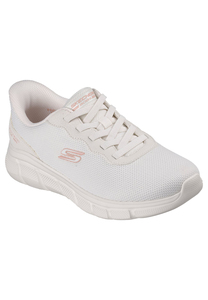 Skechers Damen BOBS Sport B Flex Flex Lucy Slip In Sneaker White