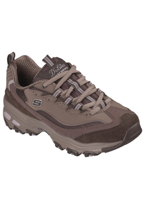 Skechers Damen DLites Modern Classic Sneaker Chocolate