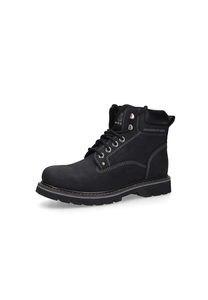Dockers by Gerli Herren Leder Schn�rstiefel 23DA004-400100 Boots Schwarz