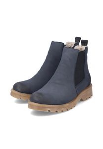 Rieker Damen 73250 14Chelsea Boots Blue