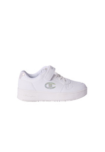 Champion M�dchen RD18 Platform Glitter G PS Sneaker White Silver
