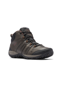 Columbia Herren Woodburn III Mid Omni Heat Wanderschuhe Cordovan