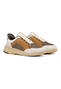 Geox VITTOUR PLUS Herren Sneaker U659KA 0227T CA35V Braun/Gr�n