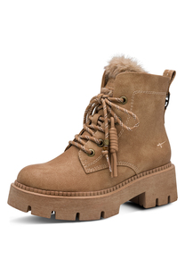 Tamaris Damen Stiefelette 1-26226-47-310 Frauen Boots Warmfutter Braun