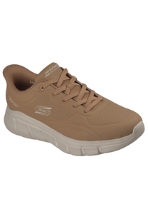 Skechers Herren BOBS B Flex Smooth Edge Sneaker Schn�rschuhe Chestnut