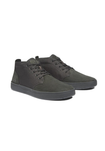 Timberland Herren DAVIS SQUARE Mid Lace Sneaker 1A1T16 001 Leder schwarz