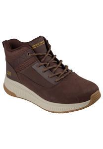 Skechers BOBS Squad 4 Urban Ridge Sneaker Slip Ins Brown