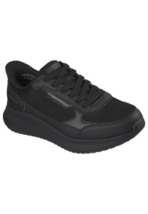Skechers Herren BOBS Sport Squad 4 Crucial Step Slip Ins Black
