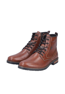 Rieker Herren Stiefel Winterstiefel Rei�verschluss Warmfutter Braun