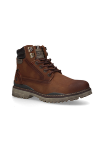 Dockers Herren Schn�rstiefel gef�ttert Schn�rung Rei�verschluss Schwarz