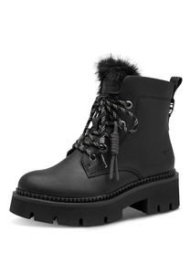 Tamaris Damen Stiefelette 1-26226-47-001 Frauen Boots Warmfutter Schwarz
