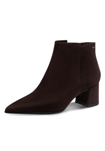Tamaris Damen Stiefelette Ankle Boot 1-25022-47-304 Stiefel Spitz Braun