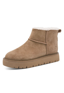 Tamaris Comfort Damen Leder Stiefelette 8-86410-47-310 Wide-Fit Warmfutter