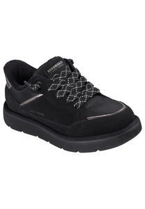 Skechers Damen Keepsakes Cozy Street Hiker EZ Slip Ins Sneaker Schwarz