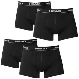 4 er Pack Head Boxershorts / Schwarz / Size M / Herren Unterhose