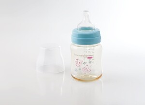 Dr. Schandelmeier Babyflasche mit Silikon Sauger 180 ml Nuckelflasche Babyflschchen naturnahes Trinken maximaler Trinkkomfort Geschenkidee Babyflasche zur Geburt oder Taufe 1 Stck a 180 ml