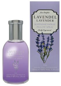 Original Lavendelspray aus Frankreich mit therischen len 100ml in Glasflasche - Textil- u. Raumduft Kopfkissenspray von Raphael Rosalee Cosmetics - Entspannung, Beruhigung, Einschlafhilfe & Yoga