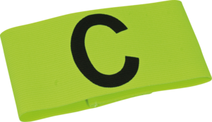 Derbystar Kapit�nsbinde Junior Neu - gelb