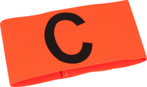 Derbystar Kapit�nsbinde Junior Neu - orange