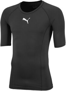 Puma LIGA Baselayer Tee SS Jr - schwarz