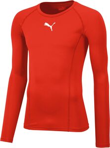 Puma LIGA Baselayer Tee LS - rot