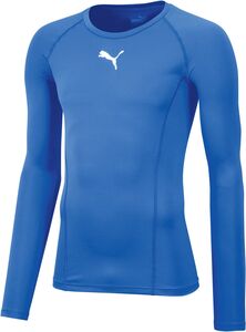 Puma LIGA Baselayer Tee LS - blau