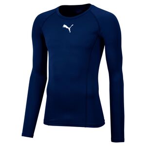 Puma LIGA Baselayer Tee LS - blau