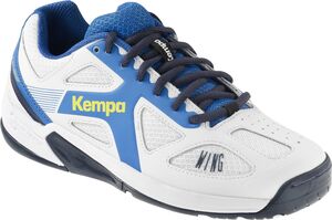 Kempa Wing Junior - wei/fair blau/marine - Handball-Schuhe-Kinder