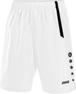 Jako Sporthose Turin - wei�/schwarz