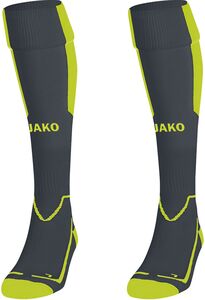 Jako Stutzenstrumpf Lazio - anthrazit/lime