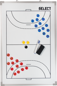 Select Taktiktafel Aluminium Handball - Wei - Zubehr-Gerte-Unisex