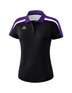 Erima Liga Line 2.0 Poloshirt Function - black/dark violet/white