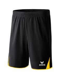 Erima Classic 5-C Shorts With Inner Slip - black/yellow