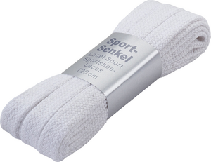 Pro Touch Schn�rsenkel 120 Cm Flach Schmal - weiss000