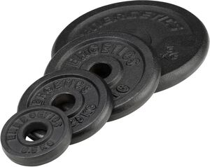 Energetics Hantelscheibe Cast Iron Disc Pair 30 Mm - schwarz