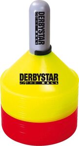 Derbystar Markierungsh�tchenset Ii - rot/ gelb
