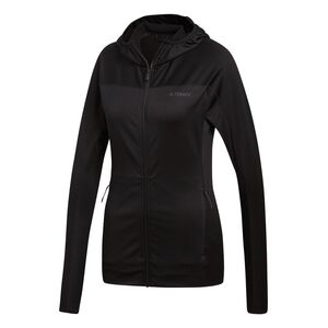 adidas Damen TERREX Tracerocker Hooded Fleecejacke